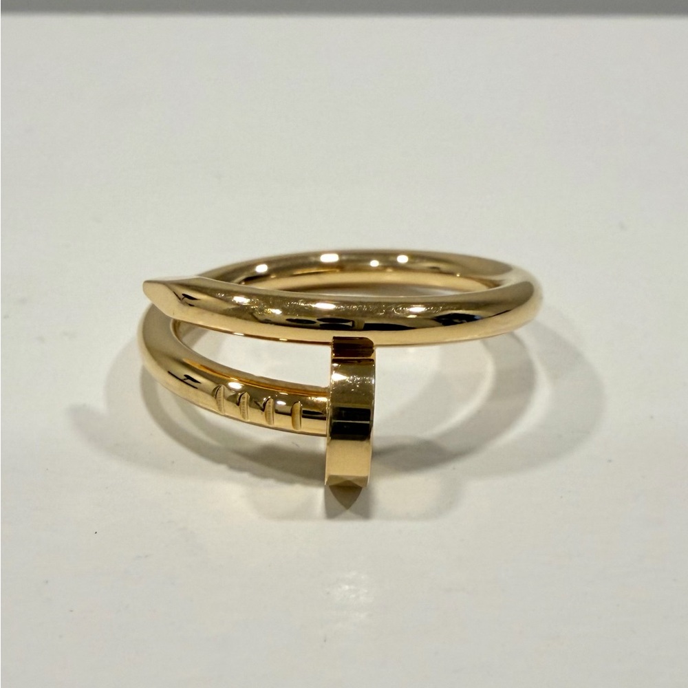 Cartier Juste un clou Classic Ring 18k yellow gold sz EU60, US9, box & papers